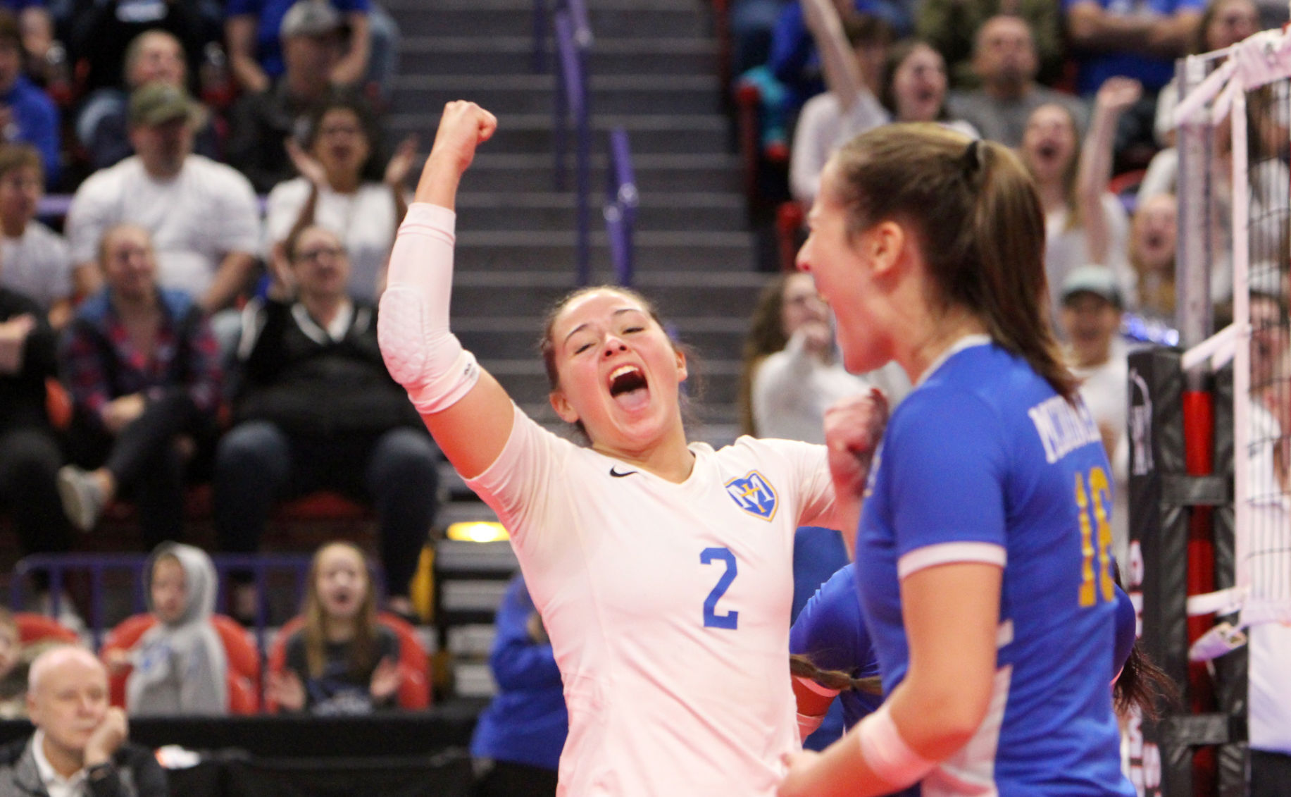 Division 4 state volleyball championship: McDonell vs Wabeno/Laona 11-6-21
